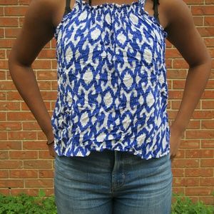 Black and White Patterned Top